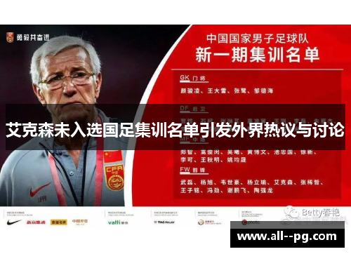 艾克森未入选国足集训名单引发外界热议与讨论
